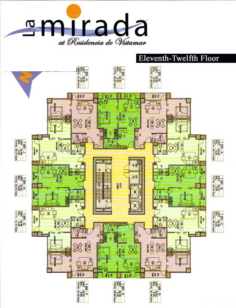11 to 12th floor plan ch